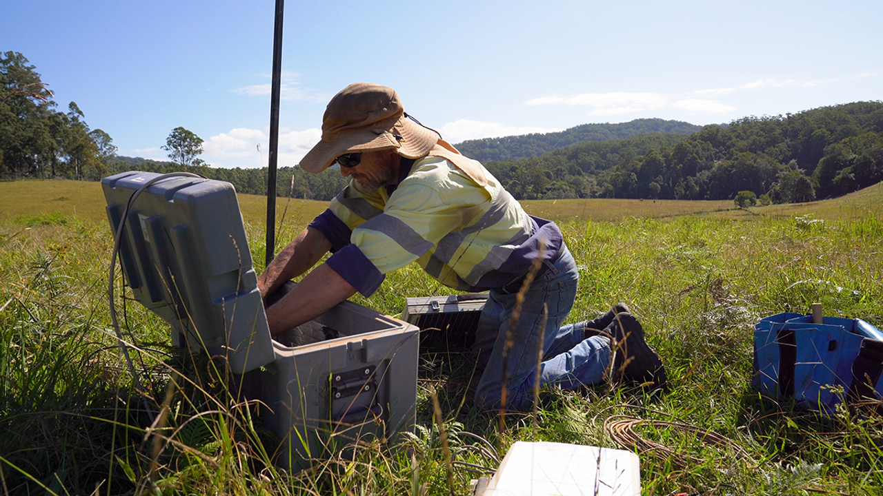 AusLAMP instruments being deployed in the field in NSW