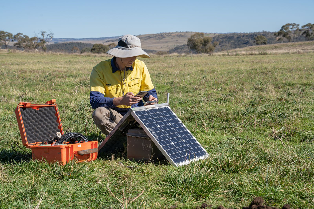 AusArray sensors being installed in Cooma, NSW