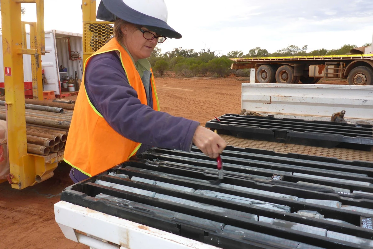 Person doing fieldwork