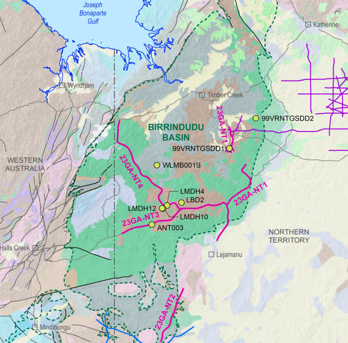 Northwest Northern Territory Seismic Survey